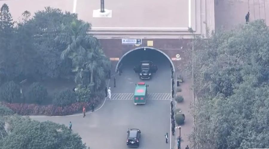 মানিক মিয়া অ্যাভিনিউতে খালেদা জিয়ার মরদেহ