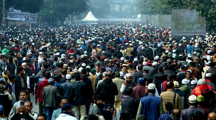 খালেদা জিয়ার জানাজাকে ঘিরে জনসমুদ্র মানিক মিয়া অ্যাভিনিউয়ে