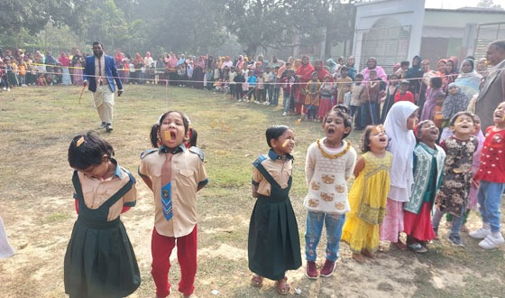রহনপুর ভিশন স্কুলের বার্ষিক ক্রীড়া প্রতিযোগিতা
