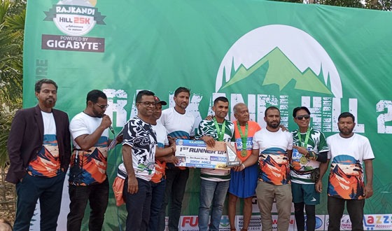 কমলগঞ্জে রাজকান্দি রানার্স কমিউনিটির হিল ম্যারাথন অনুষ্ঠিত