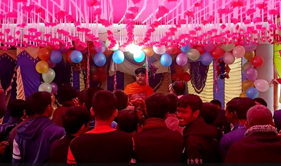 নবাবগঞ্জে সরস্বতী পূজা অনুষ্ঠিত