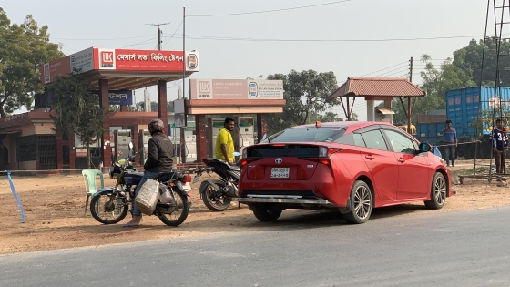 রাজশাহী ও রংপুর বিভাগের সকল  পেট্রল টাম্প ধর্মঘট