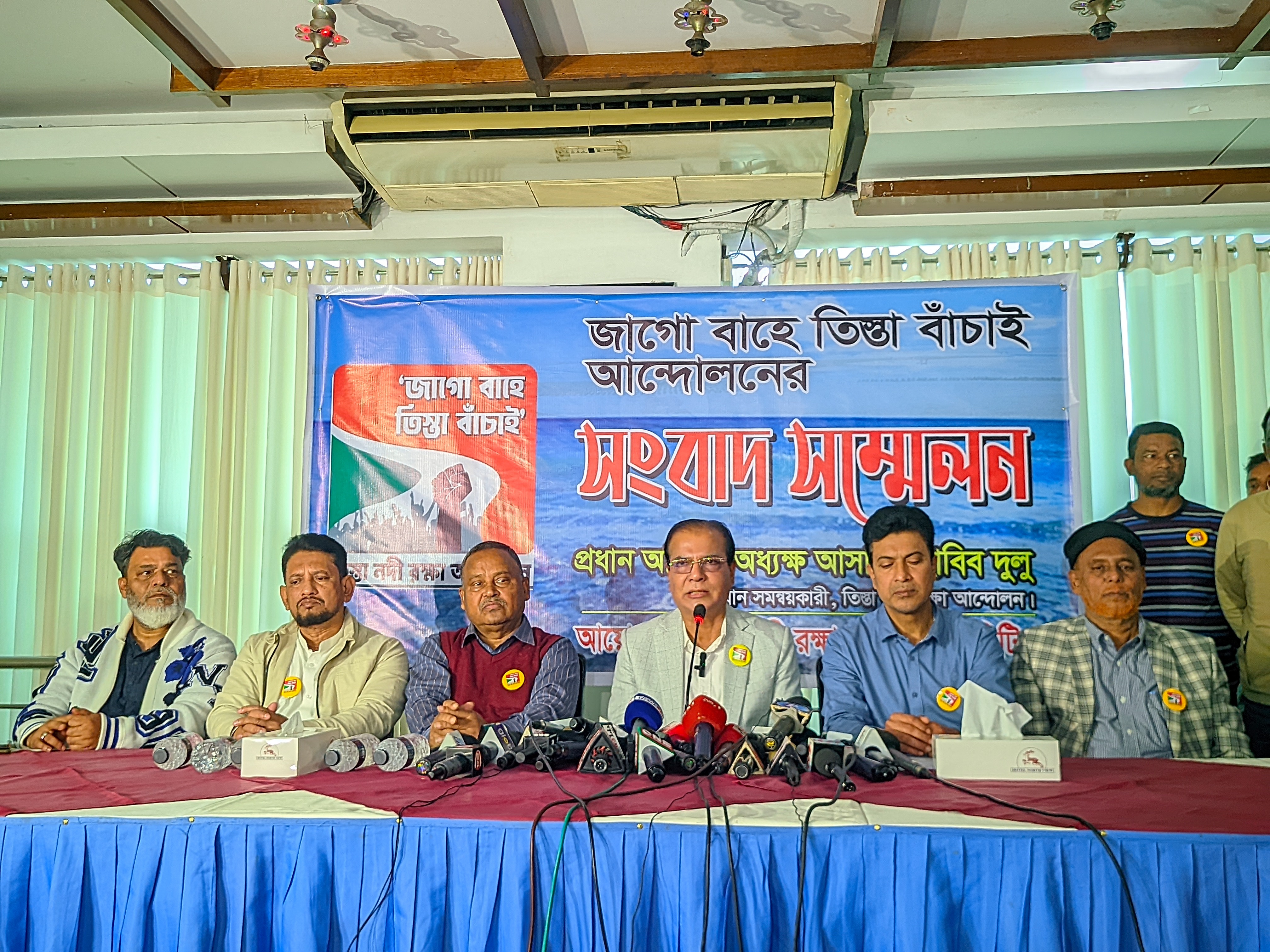 তিস্তায় বিক্ষিপ্ত কোন কাজ নয়, চাই মহা পরিকল্পনা বাস্তবায়ন : দুলু