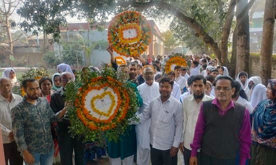 সাতক্ষীরার ডিবি গার্লস হাইস্কুলে আন্তর্জাতিক মাতৃভাষা দিবস উদযাপিত