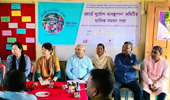 কয়রায় দূর্যোগ ব্যবস্থাপনা কমিটির মাসিক সমন্নয় সভা