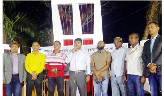 সাংস্কৃতিক চর্চার বিকাশ ঘটাতে মুক্তমঞ্চের উদ্বোধণ