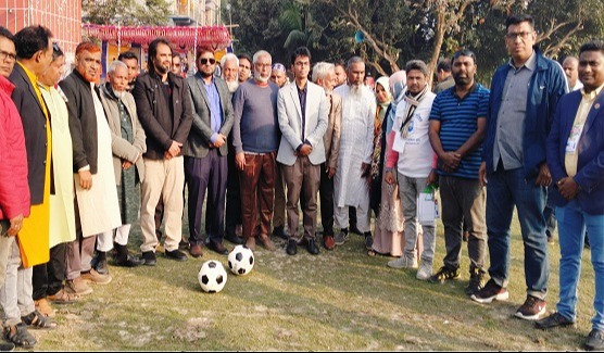 আরাফাত রহমান কোকো স্মৃতি ফুটবল টুর্ণামেন্টের উদ্বোধন