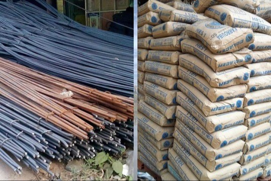 নির্মাণ মৌসুমেও বিক্রি কম রড-সিমেন্টের