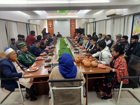 কালীগঞ্জে নববর্ষ উপলক্ষে ইউএনও’র শুভেচ্ছা বিনিময়