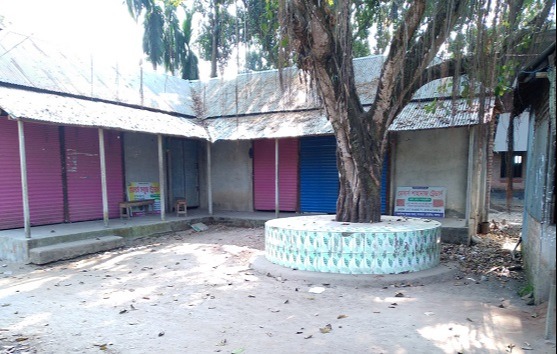 তেঁতুলিয়ায় সরকারি জমিতে দোকান ঘর নির্মাণের  অভিযোগ