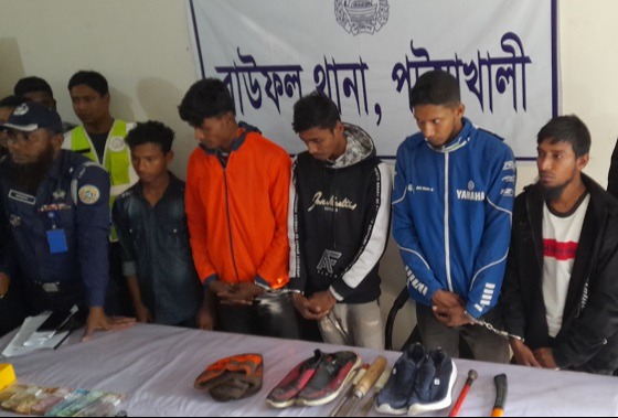 বাউফলে ২দিন পর অপহৃত ব্যবসায়ী উদ্ধার, গ্রেফতার ৫