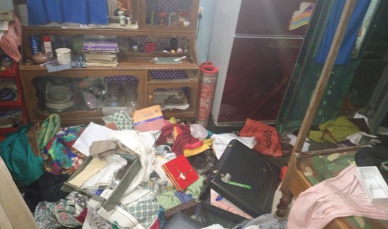 রাজারহাটে সাবেক সেনা সদস্যের বাড়িতে চুরি