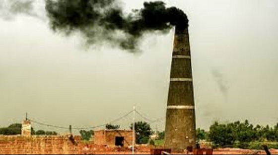 কাহারোলে ফসলি কৃষি জমির উপরে গড়ে উঠেছে ইটভাটা