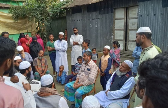 এক পরিবারের চার জনের ইসলাম ধর্ম গ্রহন