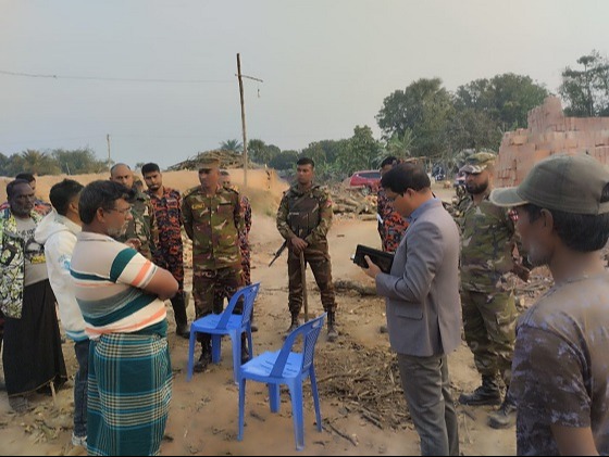 লালপুরে ইটভাটায় জরিমানাসহ কার্যক্রম বন্ধ