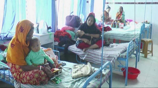 শীতজনিত রোগীর চাপ রাজধানীসহ দেশের প্রতিটি হাসপাতালে বাড়ছে