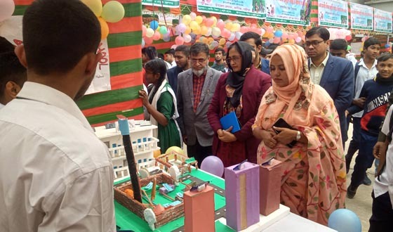 কালীগঞ্জে জাতীয় বিজ্ঞান ও প্রযুক্তি মেলার উদ্বোধন