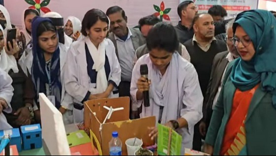 গফরগাঁওয়ে বিজ্ঞান মেলার সমাপনী ও পুরস্কার বিতরণ