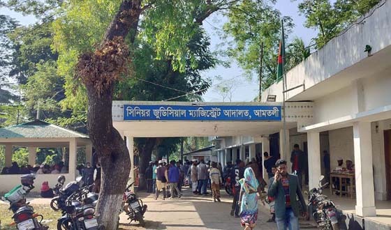 আমতলী আদালতে চার মাস ধরে বিচারক নেই