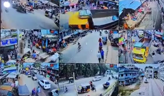 মণিরামপুর পৌরশহরকে ইউএনও সিসি ক্যামেরার আওতায় আনলেন