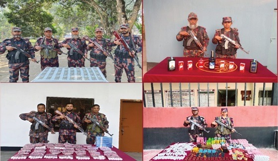 বেনাপোলে মার্কিন ডলারসহ চোরাই পণ্য জব্দ