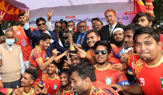 ইবি আন্তঃবিভাগ ফুটবল টুর্নামেন্ট’র ফাইনাল খেলা অনুষ্ঠিত