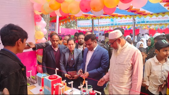 ঝিনাইগাতীতে বিজ্ঞান ও প্রযুক্তি মেলা অনুষ্ঠিত