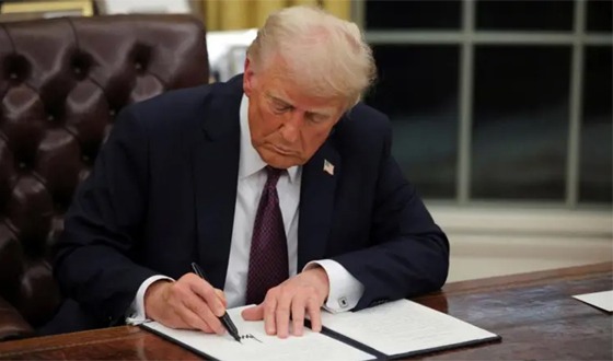 বিশ্ব স্বাস্থ্য সংস্থা থেকে বেরিয়ে আসতে ট্রাম্পের সই