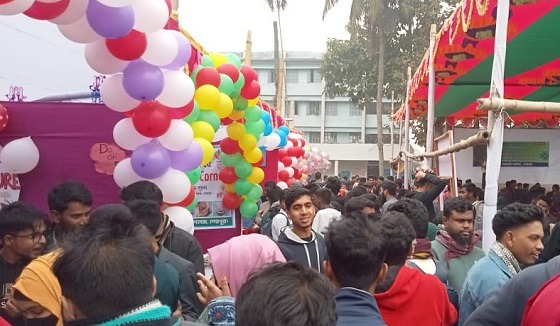 শেরপুরে  তারুণ্যের উৎসব মেলা অনুষ্ঠিত