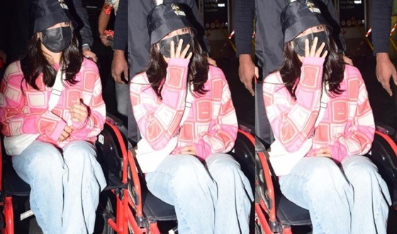 হুইলচেয়ারে রাশমিকা! চিন্তায় ভক্তরা