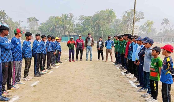 কালিগঞ্জের নলতায় টি-২০ ক্রিকেটে ঘুশুড়ী ক্রিকেট একাডেমি চ্যাম্পিয়ন