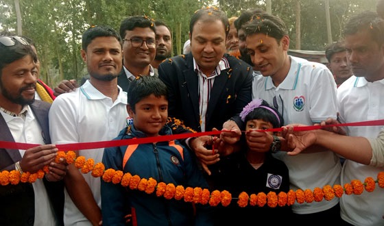 পীরগাছায় হিতৈষীর যুগপূর্তি উৎসব পালন