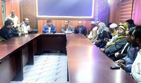 হিলিতে শীতকালীন ক্রিয়া প্রতিযোগিতা উপলক্ষে প্রস্তুতি সভা