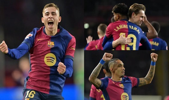 প্রতিপক্ষের জালে বার্সার গোল বন্যা