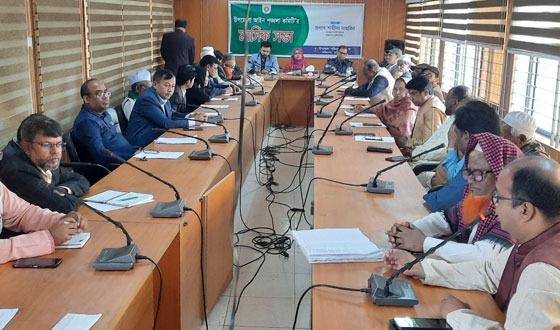 নাসিরনগরে আইন-শৃংখলা সভা