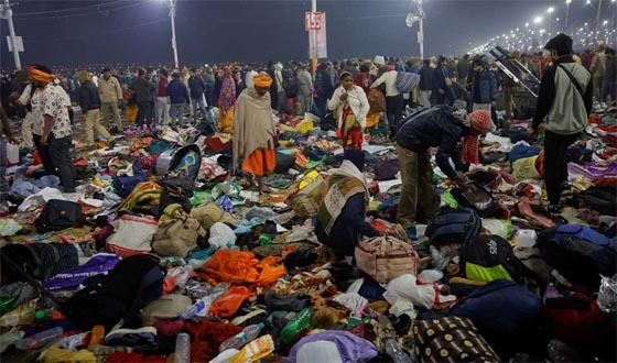 ভারতের মহাকুম্ভ মেলায় পদদলিত হয়ে নিহত ১৫