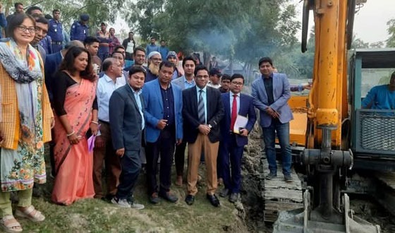 ডুমুরিয়ায় পদ্মবুনিয়া খাল পুনঃখনন উদ্বোধন