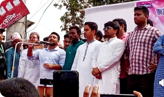 ফ্যাসিস হাসিনা উৎখাত হলেও এখনো নতুন বাংলাদেশ গঠন হয়নি: নাহিদ ইসলাম