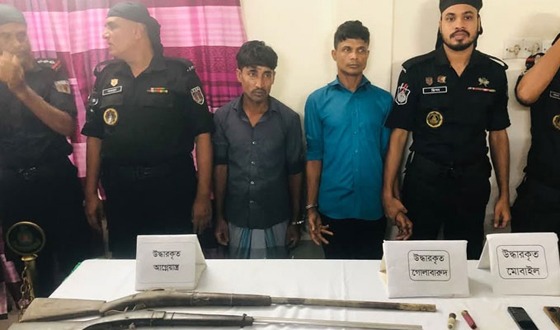 উখিয়ায় চাঞ্চল্যকর খুন ও ডাকাতির ঘটনায় আটক ২