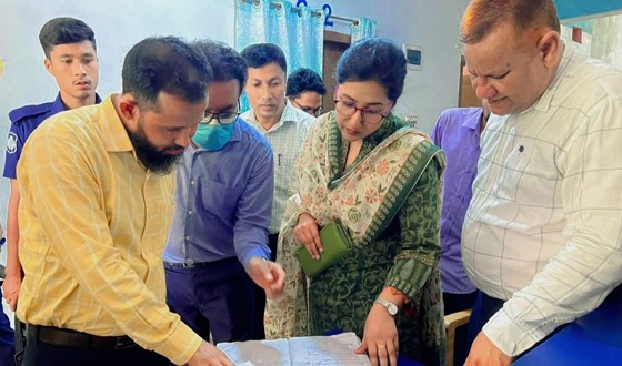 বীরগঞ্জে ডায়াগনস্টিক সেন্টারে অভিযানে দুই প্রতিষ্টানকে অর্থদন্ড