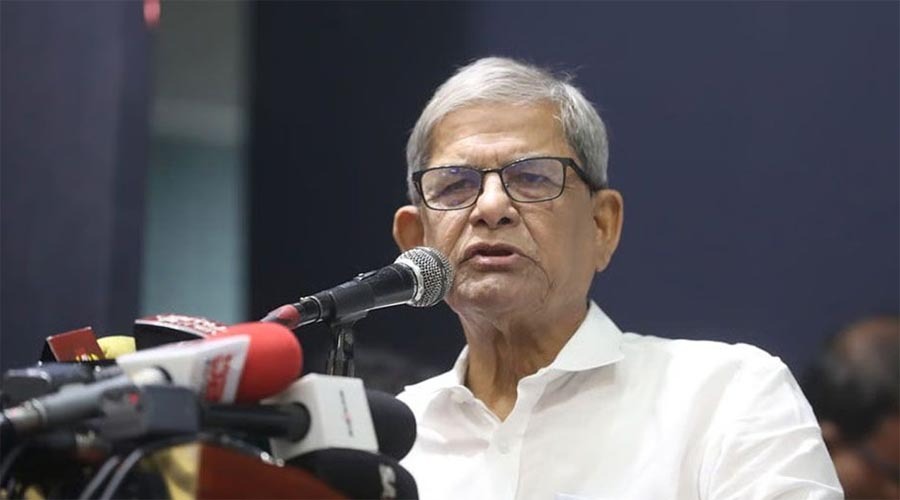 “তুড়ি মেরে বিএনপিকে উড়িয়ে দেওয়া সম্ভব নয়”— মির্জা ফখরুল