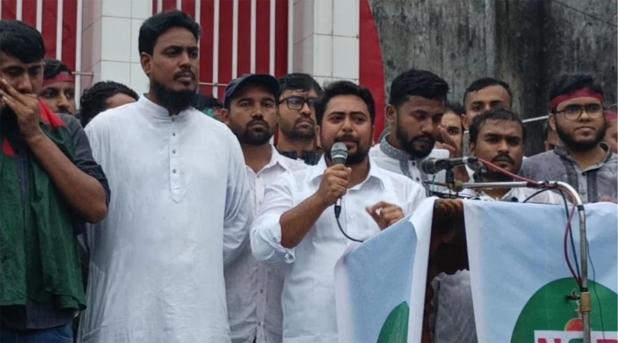 “গণঅভ্যুত্থনের পরও চাঁদাবাজ থাকবে, আশা করিনি”—নাহিদ ইসলাম