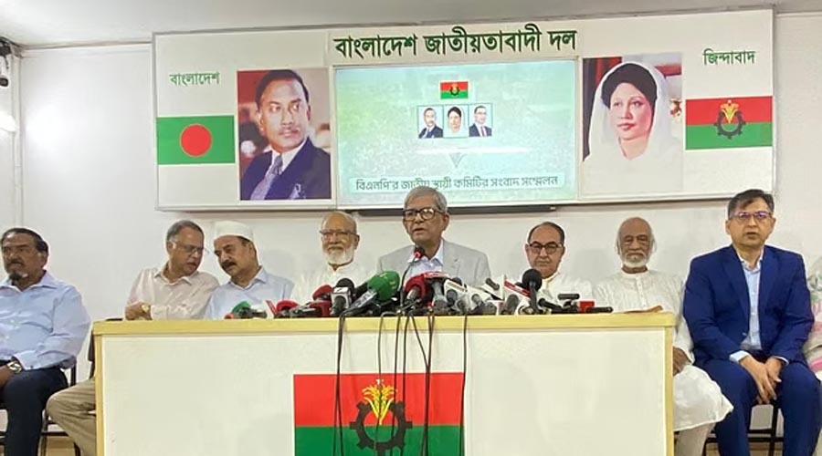 নির্বাচনী পরিবেশ বিঘ্নের অজুহাত হিসেবে লাল চাঁদ হত্যার ব্যবহার হচ্ছে: মির্জা ফখরুল