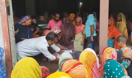 গাংনীতে বিদ্যুৎস্পৃষ্ট স্বামী স্ত্রী দু'জনের মৃত্যু