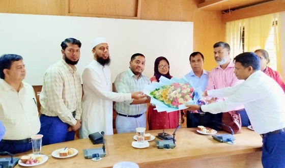 কিশোরগঞ্জ সদর উপজেলা নির্বাহী অফিসার হিসেবে মারুফের যোগদান