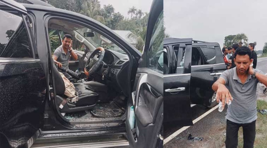 পুলিশের পর এবার ইউএনওর গাড়ি বহরে হামলা