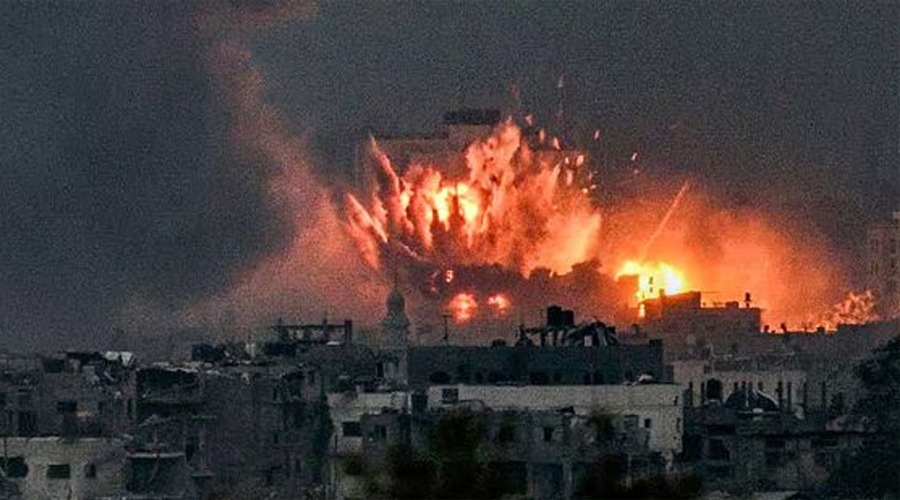 গাজায় ইসরায়েলি হামলায় ঝরলো আরও ৯৪ প্রাণ