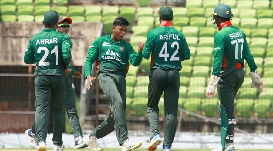 প্রোটিয়াদের বড়ো ব্যবধানে হারালো জুনিয়র টাইগাররা