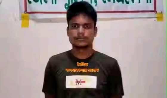 কলমাকান্দায় ডাকাত দলের সদস্য গ্রেপ্তার