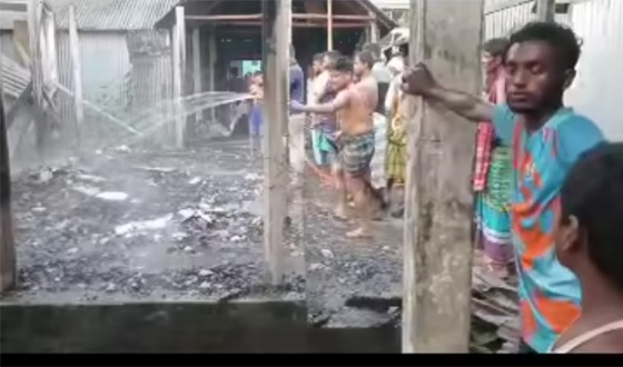 গফরগাঁওয়ে ওষুধের দোকানে আগুন, ১০ লাখ টাকার ক্ষয়ক্ষতি